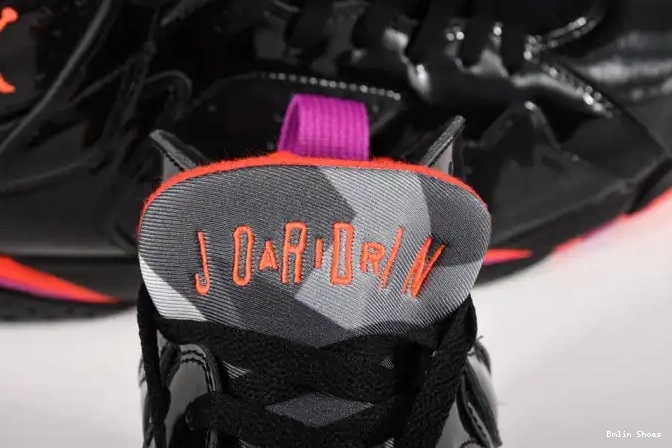 Bmlin Shoes Jordan Air 313358-006 7 Patent Retro Black 0527